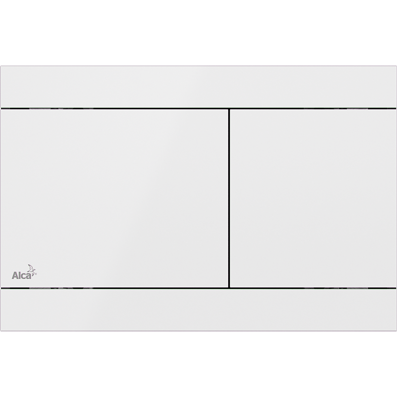 Клавиша смыва AlcaPlast FLAT COLOR FUN белая
