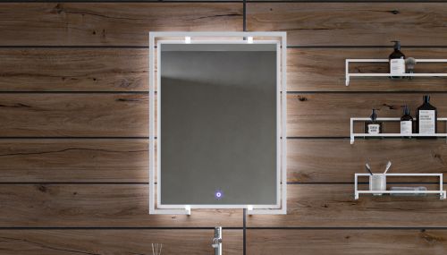 Зеркало Gelou 60 (white)