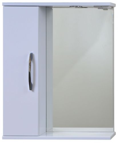 Зеркало со шкафчиком Emmy Рокард (Левое) 60х70