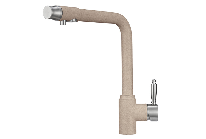 Смеситель для кухни Granula GR-2301 песок, 2301sa