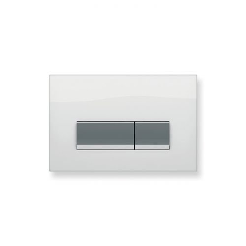 Панель смыва KOLLER POOL для инсталляции Alcora ST 1200 INTEGRO WHITE GLASS