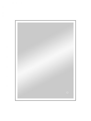 Зеркало Континент "Solid Black standart" 600x800