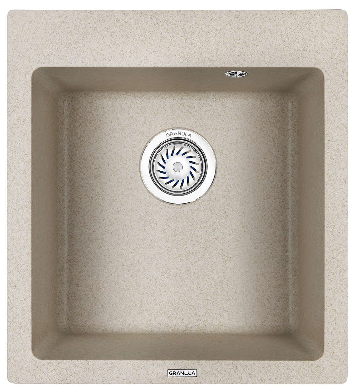 Мойка кухонная Granula квадратная кварц 4651, ПИРИТ