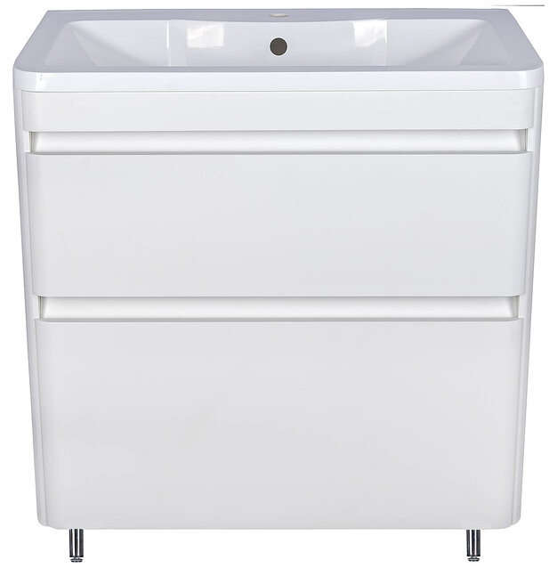 Тумба напольная Style line Атлантика 80, Люкс антискрейч, под раковину, PLUS