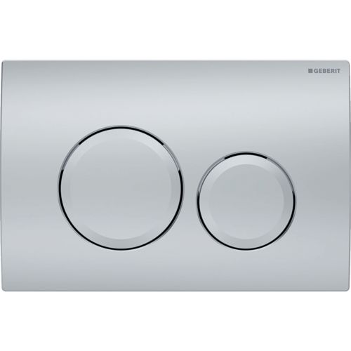 КЛАВИША СМЫВА GEBERIT DELTA20 МАТОВЫЙ ХРОМ 115.127.46.1