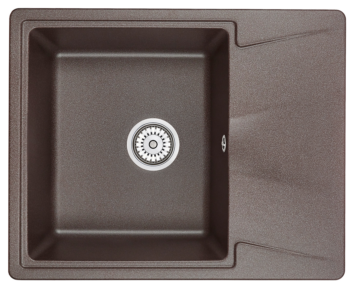 Мойка кухонная Granula прямоугольная кварц 6201, ЭСПРЕССО