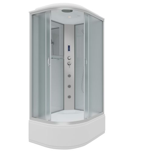 Душ.каб. NG-2310-14RF (1200х800х2150) высокий поддон(40см) стекло МАТОВОЕ 4 места
