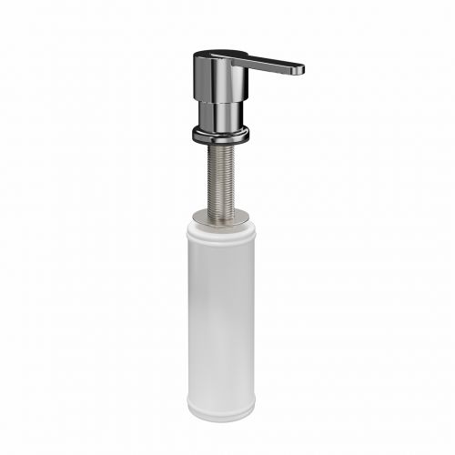 Дозатор Kerama Marazzi LOGICA для мыла встраиваемый, хром