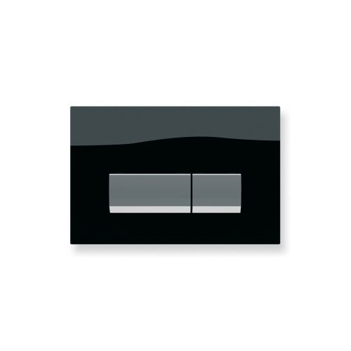 Панель смыва KOLLER POOL для инсталляции Alcora ST 1200 INTEGRO BLACK GLASS