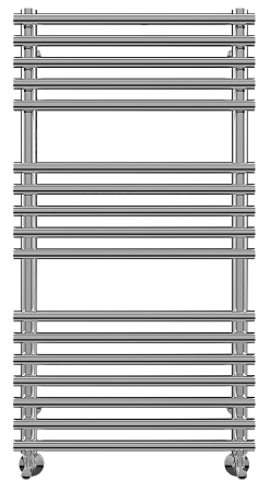 Полотенцесушитель водяной Terminus  Кремона П17 500х1046