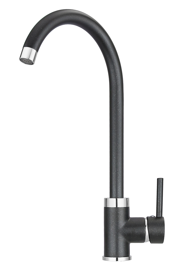 Смеситель для кухни Granula GR-2125 шварц, 2125sv
