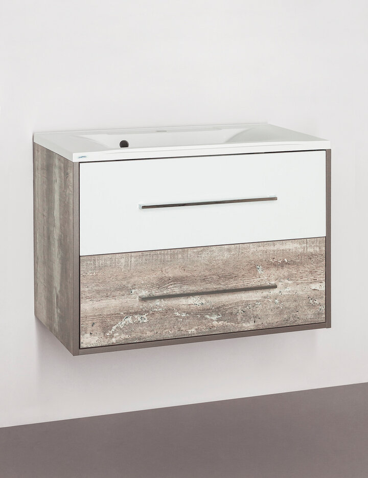 Тумба подвесная Style line Экзотик 80, Бали 80, под раковину, PLUS