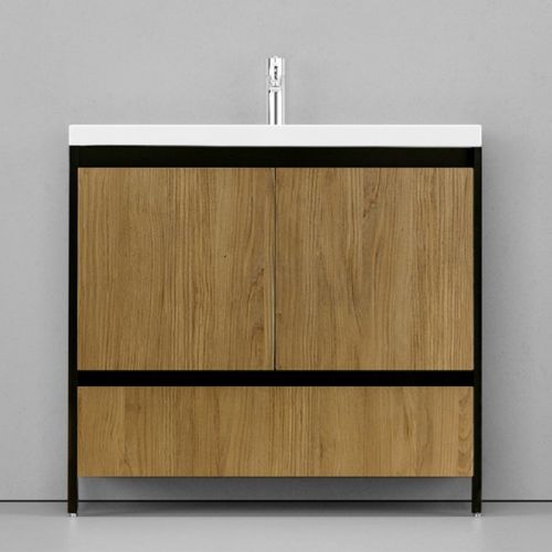 Тумба под раковину Velvex Klaufs 90 см tnKLA.90.2D.1Y.VGA-617.217