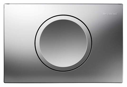Клавиша смыва Geberit Delta 11 115.120.46.1 хром матовый