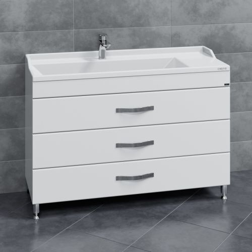 Тумба для умыв. "Виктория 120" NEW напол. (ум. Сириус 120 литой мрамор) Санта