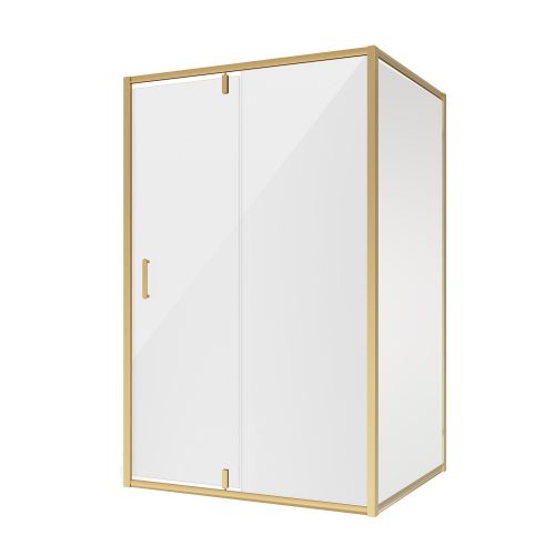 Душ.ограждение NG-43-12AG-A80G (120*80*190) прямоугольник, дверь распашная, 2 места