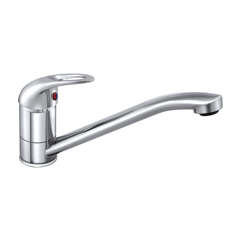 Смеситель для кухонной мойки с длинным изливом 25 см Славен СЛ-ОД-Р21