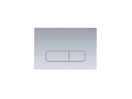 Панель смыва Aquatek Хром матовая KDI-0000014 (002C)