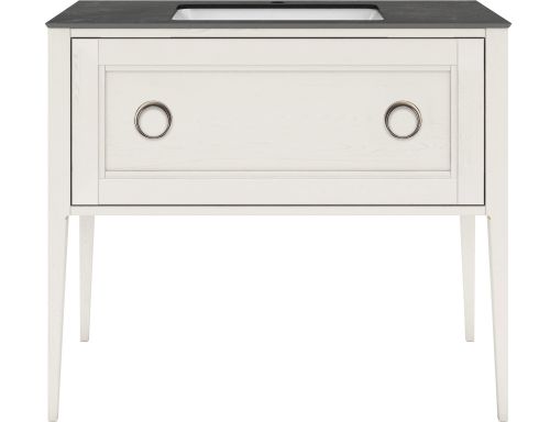 Тумба Kerama Marazzi PLAZA Classic Neo напольная с ящиком 100, белая матовая