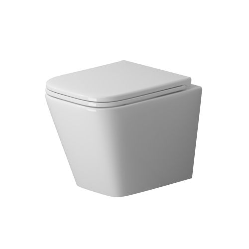 Унитаз Atrio NG-9303 (520*360*365) подвесной БЕЗОБОДКОВЫЙ с тонкой крышкой, 1 место