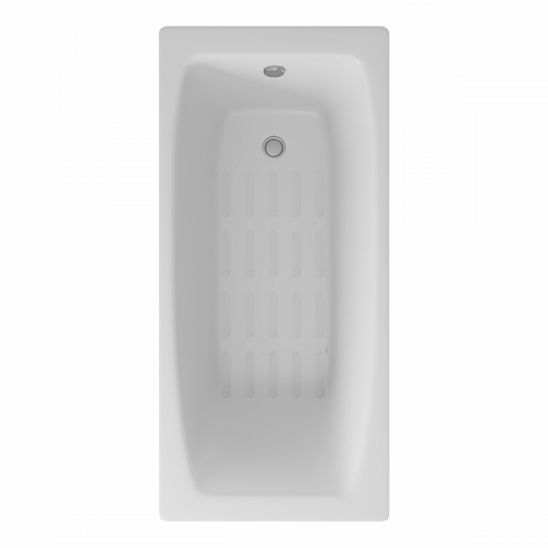 Ванна чугунная Delice Repos 1700х700 без ручек с антискользящим покрытием