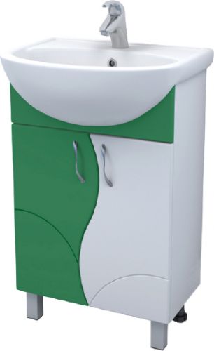 Тумба под раковину VIGO Alessandro 50 см tn.ALE.UYU.55.2D зел