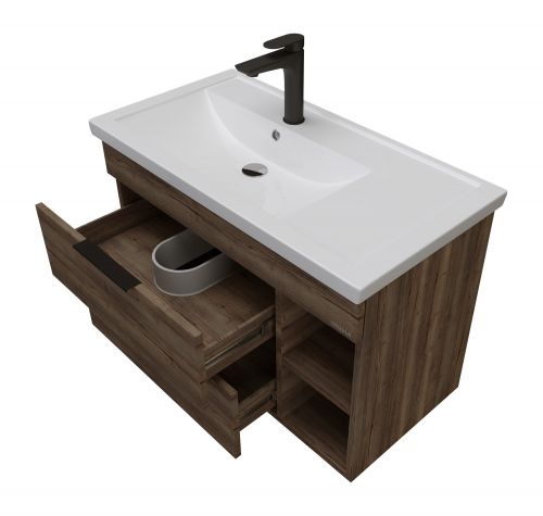 Тумба под раковину подвесная Grossman Форта 80 см 1080042