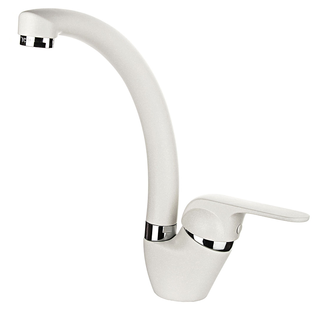 Смеситель для кухни Granula GR-2024 арктик, 2024wh