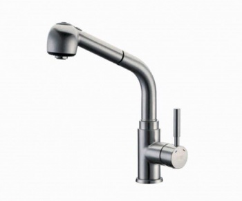 Смеситель для кухни с выдвижной лейкой Wasserkraft Wern 4266