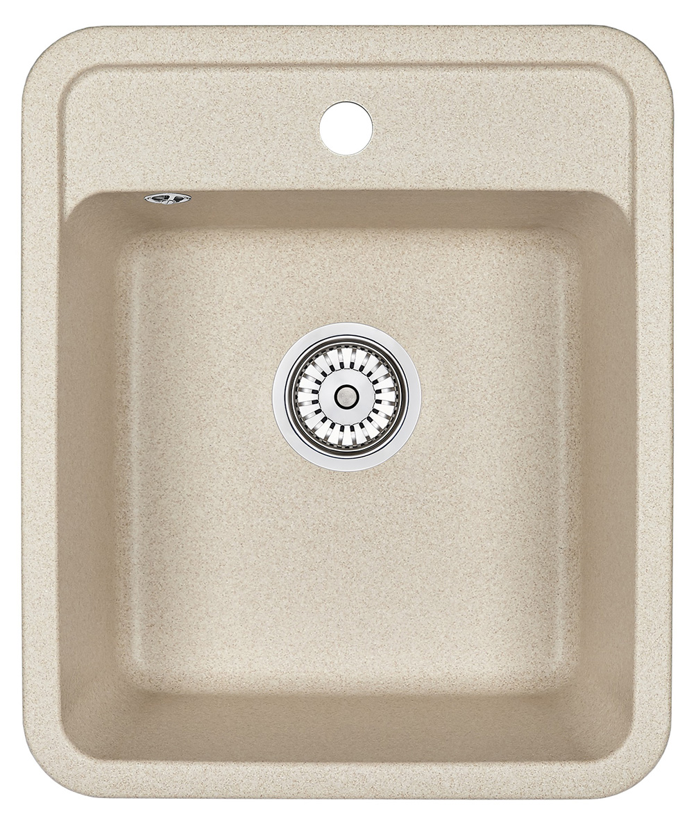 Мойка кухонная Granula прямоугольная кварц 4202, БЕЖЕВЫЙ