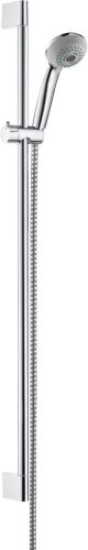 Душевой гарнитур Hansgrohe Crometta 85 3jet/Multi/Unica'C 27766000 90 см