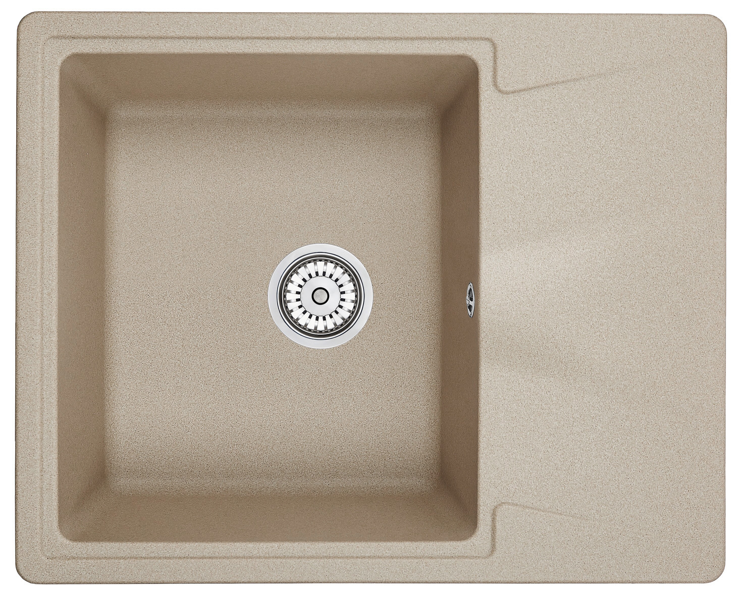 Мойка кухонная Granula прямоугольная кварц 6201, ПЕСОК