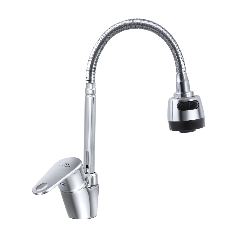 Смеситель для кухонной мойки с гибким изливом Славен СЛ-ОД-Л25