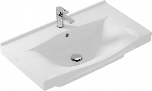 Раковина Cersanit Strim 80 см S-UM-STR80/1-w