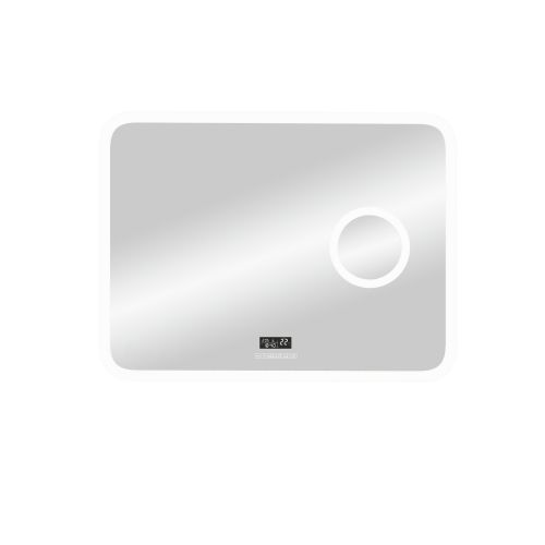 Зеркало Континент "Bliss Led" 800х700 с увеличительным зеркалом, часами