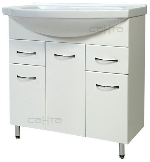 Тумба под раковину Эльбрус 80 Санта 201115