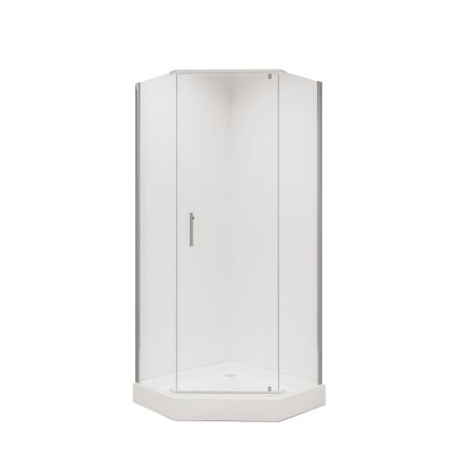 Душ. ограждение Niagara NG-6634-08 (100*100*190) трапеция, дверь распашная, 1 место