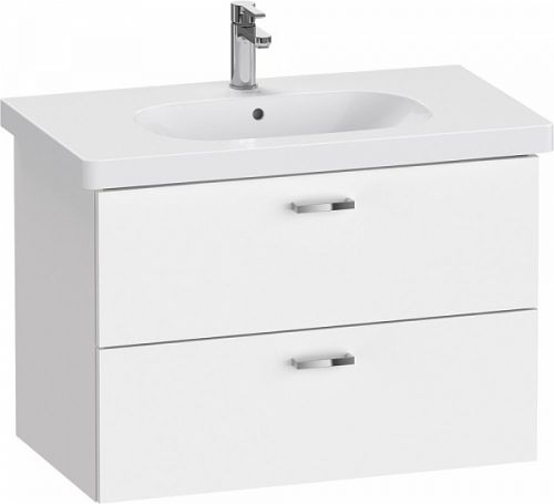 Комплект мебели Duravit тумба XBase + раковина D-Code 80 см