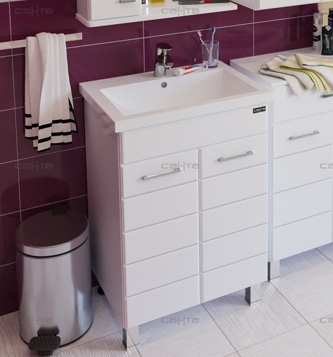 Тумба под раковину Омега 60 Санта 207044