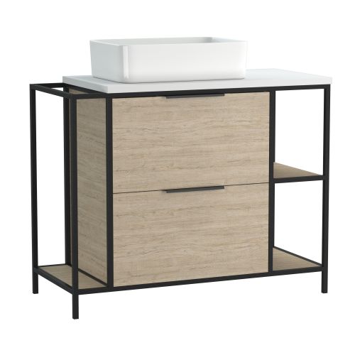 Тумба под раковину Cersanit Bosquet 100 см  63013