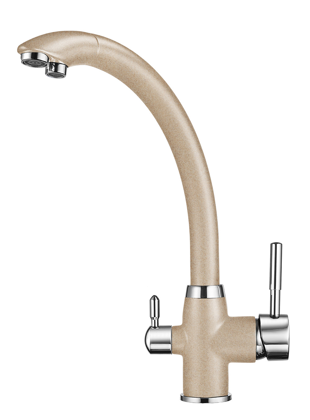 Смеситель для кухни Granula GR-2167 песок, 2167sa