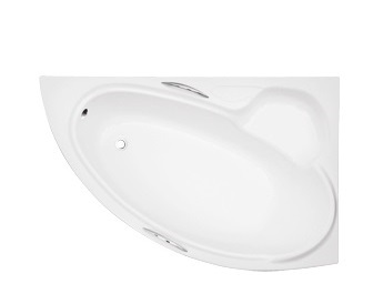 Акриловая ванна Besco Bianka 150x95 WAB-150-NP Правая