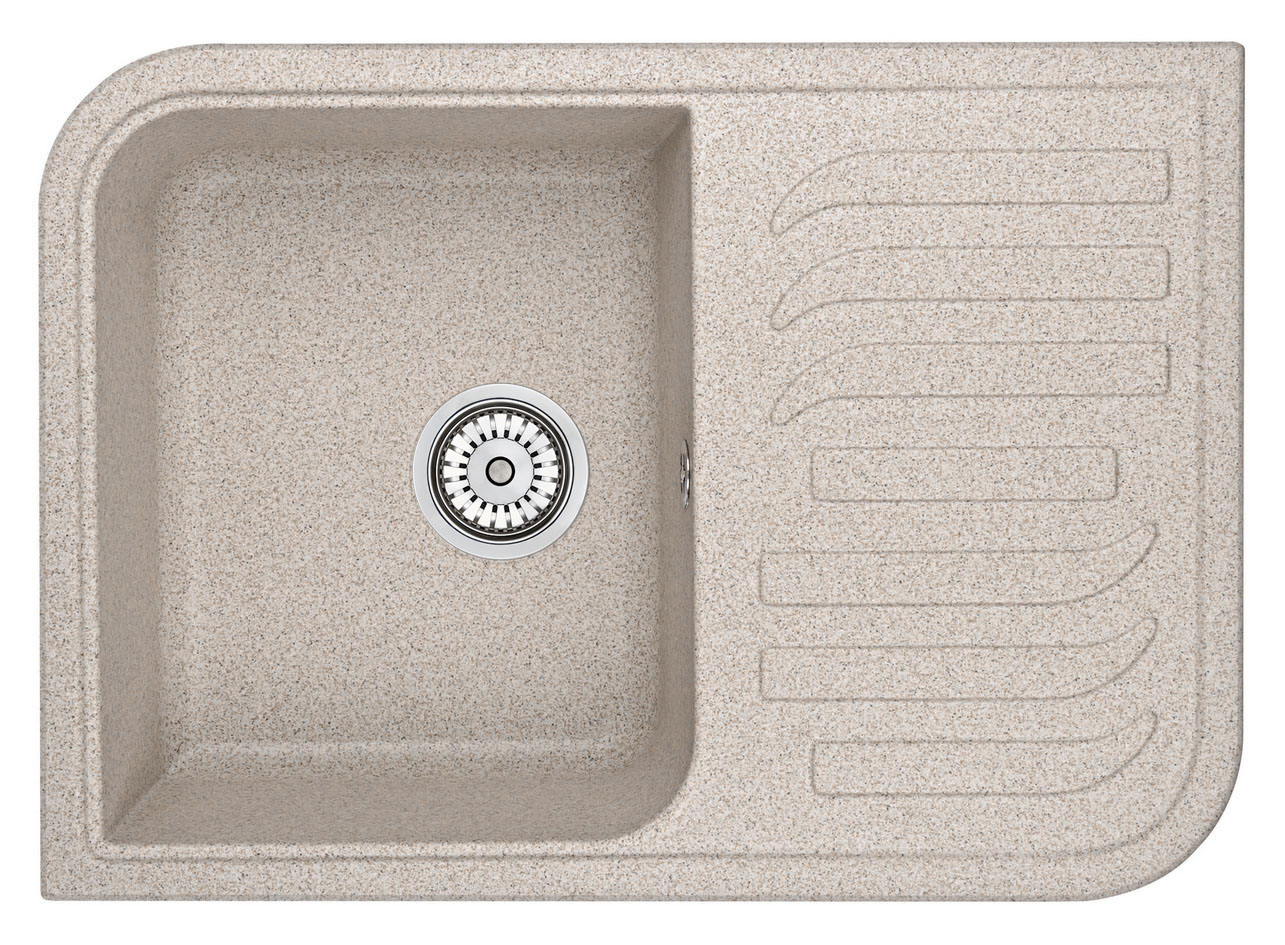 Мойка кухонная Granula прямоугольная кварц 7001, КЛАССИК