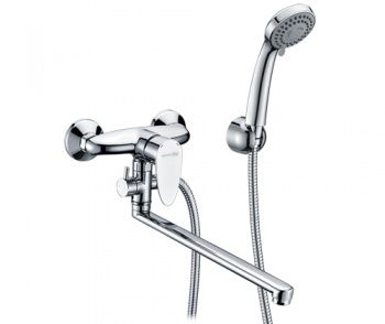Смеситель для ванны с длинным изливом Wasserkraft  Leine 3502L