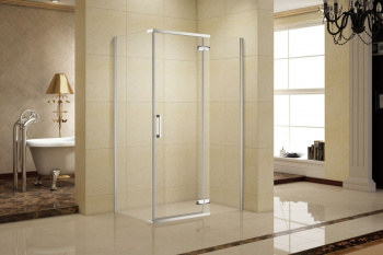 Душевой уголок Aquanet Logic RC1000 AE32-S-100x80U-CT 1000x800, прозрачное стекло AE32-S-100x80U-CT