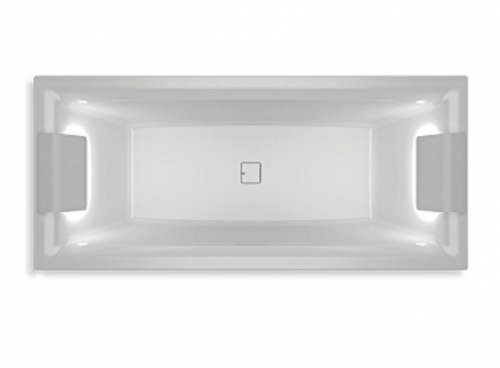 Акриловая ванна Riho Still Square 170x75 LED B100005005