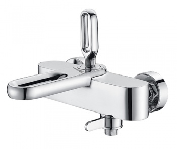 Смеситель для ванны с коротким изливом Wasserkraft Kammel 1801