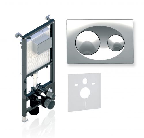 Инсталляция Alcora ST 1200 с клавишей  GRACE Chrome