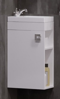 Тумба под раковину Corozo Комо 40 белая SD-00000317