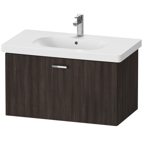 Комплект мебели Duravit тумба XBase + раковина D-Code 80 см